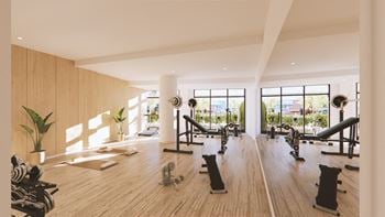 Fully-equipped fitness center